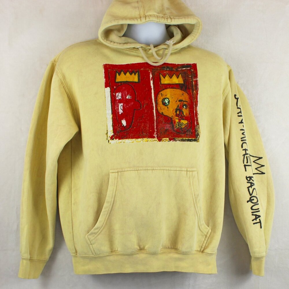Ripple Junction Jean Michel Basquiat Art Hooded Sweatshirt Unisex (S)